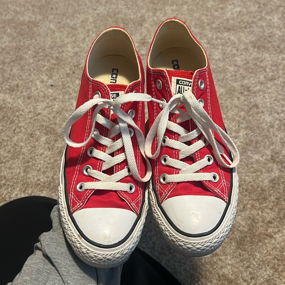 Red Converse - Women’s 8.5
